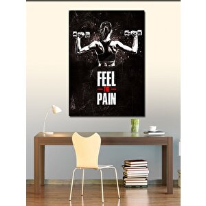 Kanvas Tablo Fitness Gym Temalı Kadın 70x100 cm