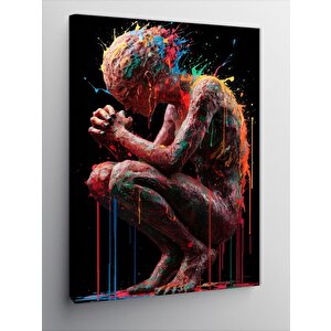 Kanvas Tablo İçsel Fırtına 70x100 cm