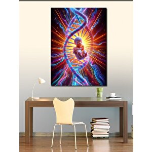 Kanvas Tablo Rahimdeki Bebek 70x100 cm