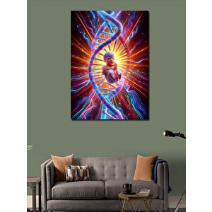 Kanvas Tablo Rahimdeki Bebek 70x100 cm