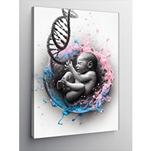 Kanvas Tablo Rahimdeki Bebek 70x100 cm