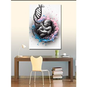 Kanvas Tablo Rahimdeki Bebek 70x100 cm