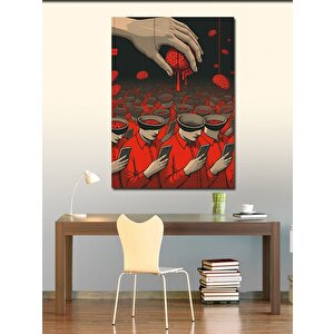 Kanvas Tablo Beyin Yıkama 70x100 cm