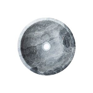 Sirius Silver Cilalı Mermer Çanak Lavabo Ntrvs1950