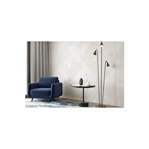Dekoratif Ahşap Boyanabilir Ham Mdf Duvar Paneli Modern Hazeran Model Ofis Salon 1 Adet 50cm X 50cm