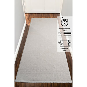 Konfor Kadife İplikli Modern 5786 Dokuma Parla Yolluk Halı 80x150 cm