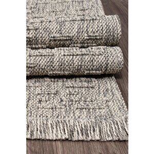Konfor Vlora 4765 Jüt Hasır Bukle Örme Kilim 80x150 cm