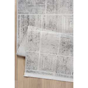 Konfor Kadife İplikli Modern 5785 Dokuma Parla Yolluk Halı 200x500 cm