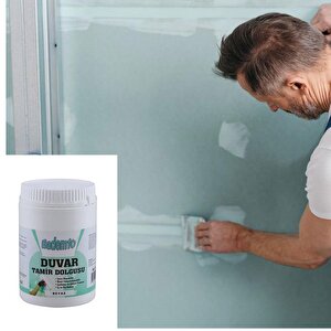 1 Kg Duvar Tamir Dolgu Macunu Zemin Alçı Sıva Derin Boşluk Doldurucu Çatlak Onarıcı Giderici 1000 Gr