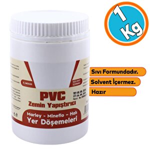Zemin Yapıştırıcısı Hazır Sıvı Yer Döşemeleri Marley Mineflo Halı Pvc 1 Kg İç Mekan Yer Döşemeleri