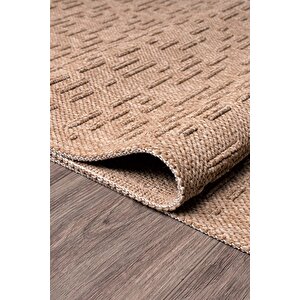 Konfor Jüt Bukle Hasır 4762 Vlora Örme Kilim Yolluk 120x400 cm