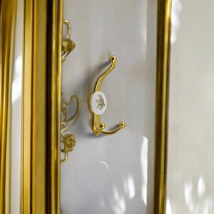 Portmanto Askı Dolap Askılık Askılığı Banyo Mutfak Askısı Duvar Kapı Elbise Kıyafet Vestiyer Gold
