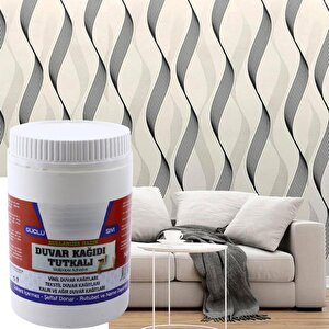 Duvar Kağıdı Yapıştırıcısı 1 Kg Sıvı Hazır Tutkal Vinil Tekstil Kağıtları Sentetik Polimer Şeffaf