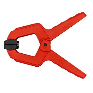 2 Adet Yaylı Kıskaç Mandal El Tip İşkence Kırmızı Klips Mengene Hobi 75 Mm 3 Inç