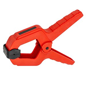 2 Adet Yaylı Kıskaç Mandal El Tip İşkence Kırmızı Klips Mengene Hobi 75 Mm 3 Inç