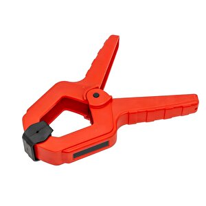 4 Adet Yaylı Kıskaç Mandal El Tip İşkence Mengene Kırmızı Klips Hobi 25 Mm 1 Inç
