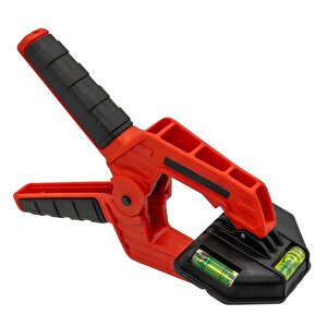 Su Terazili Yaylı Kıskaç Kırmızı Mandal El Tip İşkence Mengene Klips Hobi 70 Mm