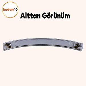 Mobilya Çekmece Dolap Kapak Kulpu Düz Metal Kulp Kulbu Kulpu 160 Mm Krom