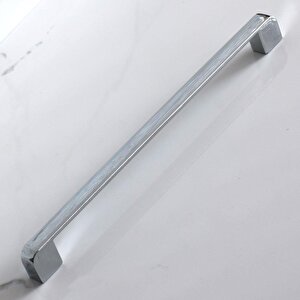 Mobilya Mutfak Dolap Çekmece Dolabı Kapak Metal Kulpu Kulbu Kulpları Oval Krom 224 Mm