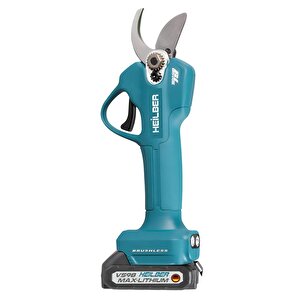 Alman V598 Blue Çi̇ft Akülü Profesyonel Akülü Dal Budama Makasi Şarjli Bağ Makasi