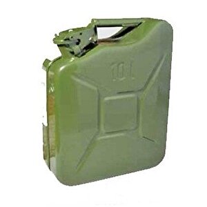 Gelg Bb10 Yeşil Metal Yakıt Bidonu 10 Litre