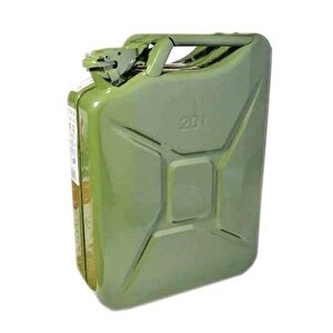Gelg Bb20 Yeşil Metal Yakıt Bidonu 20 Litre