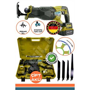 Alman Yellow V598 Çi̇ft Akülü Kömürsüz Yutong Tuğla Et Kemi̇k Kesme Şarjli Ti̇lki̇ Kuyruğu