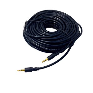 3.5mm Stereo Aux Kablo Erkek-Erkek 20Metre