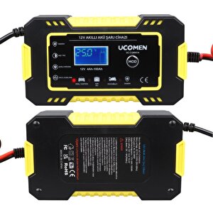 Electroon Ucomen Uc-c120501a Sarı 12volt 6amper Led Göstergeli Akü Şarj Cihazı