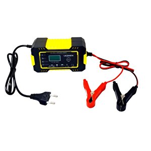 Electroon Ucomen Uc-c120501a Sarı 12volt 6amper Led Göstergeli Akü Şarj Cihazı