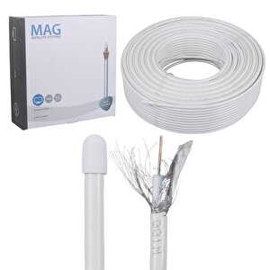 Platinum Rg6/u4 Trishield 64 Tel Anten Kablosu 100 Metre