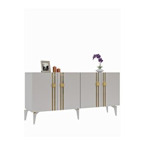 Bahardh (kb150) Konsol Beyaz Altın