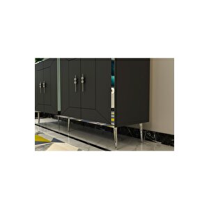 Arnodh (kb150) Konsol Antrasi̇t Gümüş Antrasit Gümüş