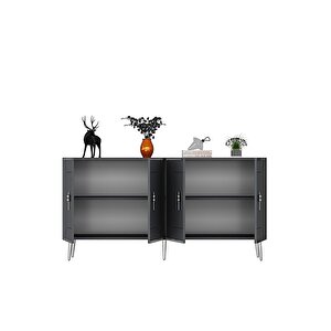 Arnodh (kb150) Konsol Antrasi̇t Gümüş