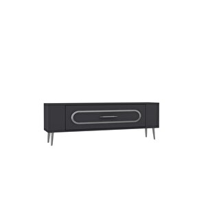 Retrop3dh Tv Sehpasi Antrasi̇t Gümüş