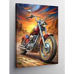 Kanvas Tablo Motor Tutkusu 50x70 cm