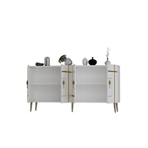 Li̇ne (kb150) Konsol - Beyaz Altin