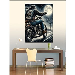 Kanvas Tablo Motorcu Kulübü 70x100 cm