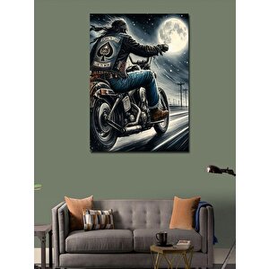 Kanvas Tablo Motorcu Kulübü 70x100 cm