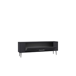 Retrol1dh Tv Sehpasi Antrasi̇t Gümüş