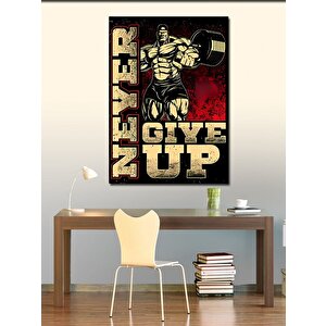 Kanvas Tablo Gym Temalı Motivasyon 50x70 cm