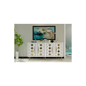 Dome (kb150) Konsol - Beyaz Altin Beyaz-Altın