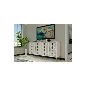 Dome (kb150) Konsol - Beyaz Altin Beyaz-Altın