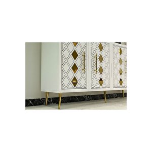 Dome (kb150) Konsol - Beyaz Altin Beyaz-Altın