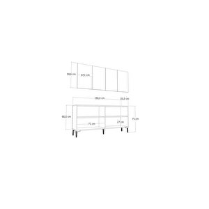 Crossdh (kb150) Konsol Beyaz Safi̇rmeşe