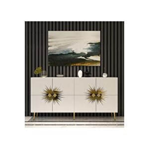 Ni̇dadh (kb150) Konsol Beyaz Altın Beyaz gold