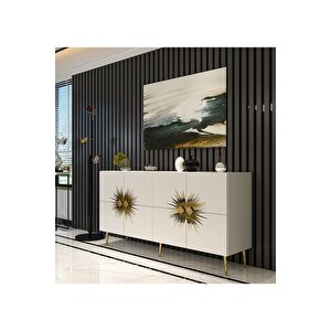 Ni̇dadh (kb150) Konsol Beyaz Altın Beyaz gold