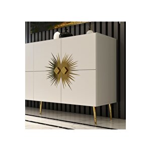 Ni̇dadh (kb150) Konsol Beyaz Altın Beyaz gold