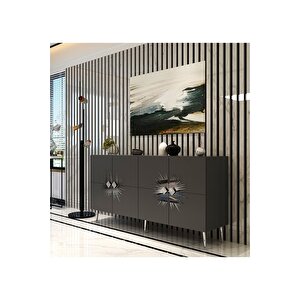 Ni̇dadh (kb150) Konsol Antrasi̇t Gümüş Antrasit Gümüş