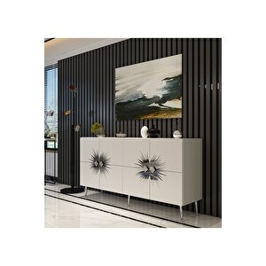 Ni̇dadh (kb150) Konsol Beyaz Gümüş Beyaz-Gümüş